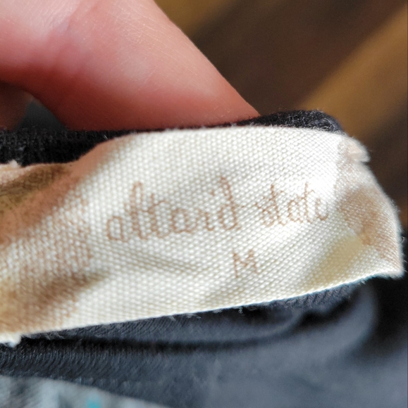 Altar'd State Black Ruched Halter Mini Dress - Picture 9 of 9